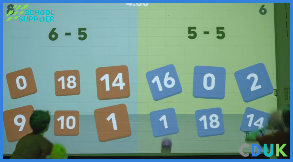 Interactive learning maths