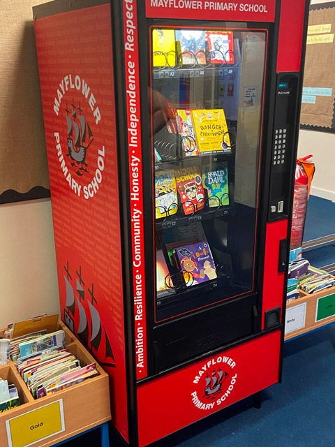 Book Vending Machines - School Supplier