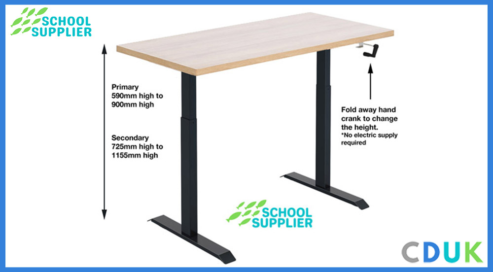 school sit stand desk