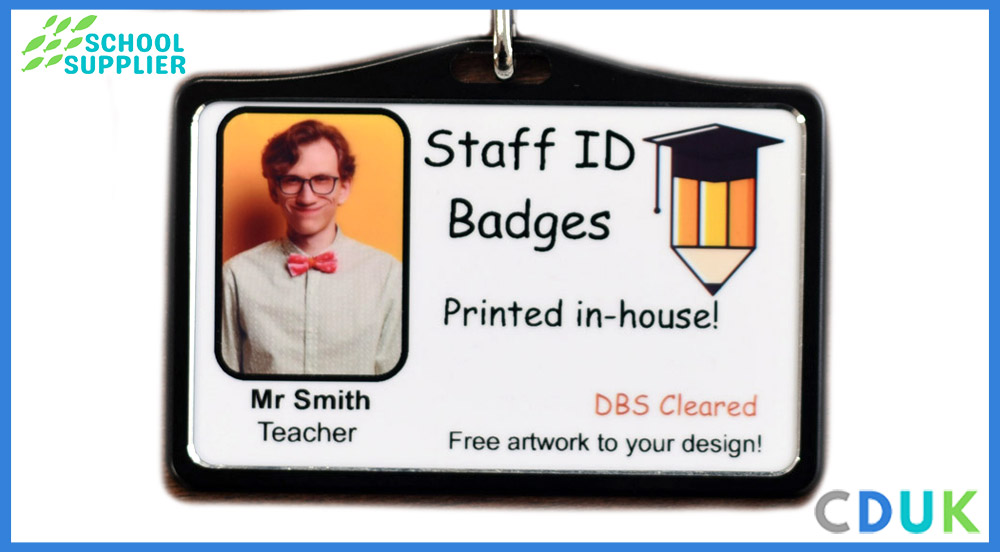 printed staff id badges